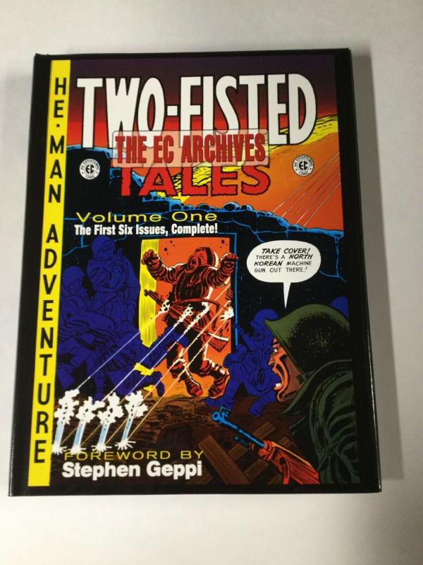 Two-fisted Tales Tpb Hardcover EC Comics Vol 1 1-6 In Color Near Mint B18