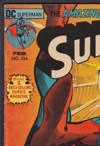 Superman #234 5.0 VG/FN DC Comic - Feb 1971