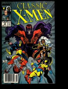 Lot Of 12 Comics Classic X-men # 5 14 16 18 19 20 23 24 25 26 27 29 WS4