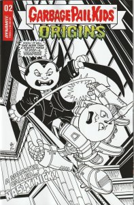 Garbage Pail Kids Origins # 2 Variant 1:7 Cover K NM Dynamite 2022 [L8]