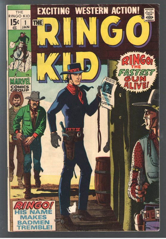 RINGO KID(1970) #1-10 MOST HIGH GRADE;RETAIL= $ 200.00