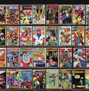 Huge Lot 140+ Comics with Excalibur, X-Factor, Warlord, Prime, X-Man & More!