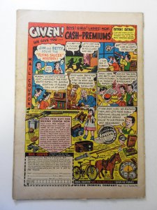 Real Screen Comics #110 (1957) GD/VG Condition 1/2 in spine split