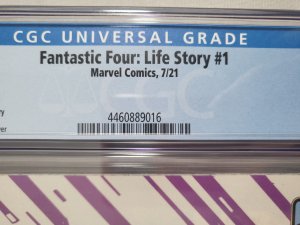 Fantastic Four Life Story #1 CGC 9.8 2021 Marvel Comics