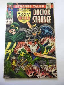 Strange Tales #155 (1967) VG- Condition moisture stains