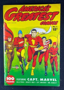 Flashback (1974) #25 FN/VF (7.0) Reprints America's Greatest Comics #1