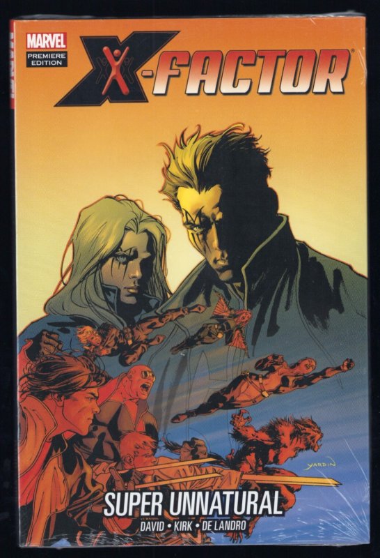 X-Factor: Super Unnatural - David Yardin Cover. SEALED HC (9.2 ob) 2012