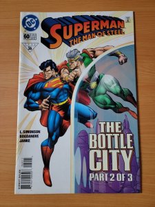 Superman The Man of Steel #60 Direct Market Edition ~ NEAR MINT NM ~ 1996 DC