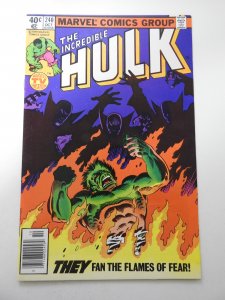 The Incredible Hulk #240 (1979) VF+ Condition