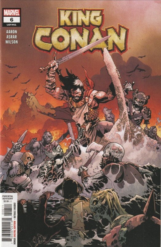King Conan # 6 Cover A NM Marvel 2022 [O4]