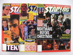 STARLOG #176-199 LOT (24 books) Great Prozine! Low print run later issues.