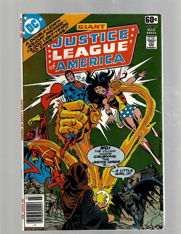 Lot Of 6 Justice League Of America DC Comic Books # 148 149 150 151 152 153 GK34