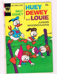 Huey Dewey & Louie Junior Woodchucks # 23 VG/FN Gold Key Comics Donald Duck SW11