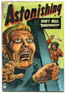 Astonishing #34 1954-Atlas-Joe Maneely-decapitation-pre-code horror- G