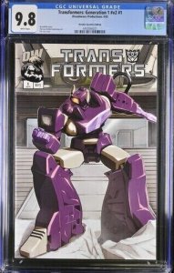 Transformers Generation 1 v2 #1 2003 Dreamwave CGC 9.8 Retailer Incentive