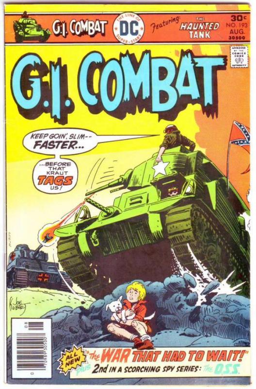 G.I. Combat #193 (Aug-76) VF/NM High-Grade The Haunted Tank