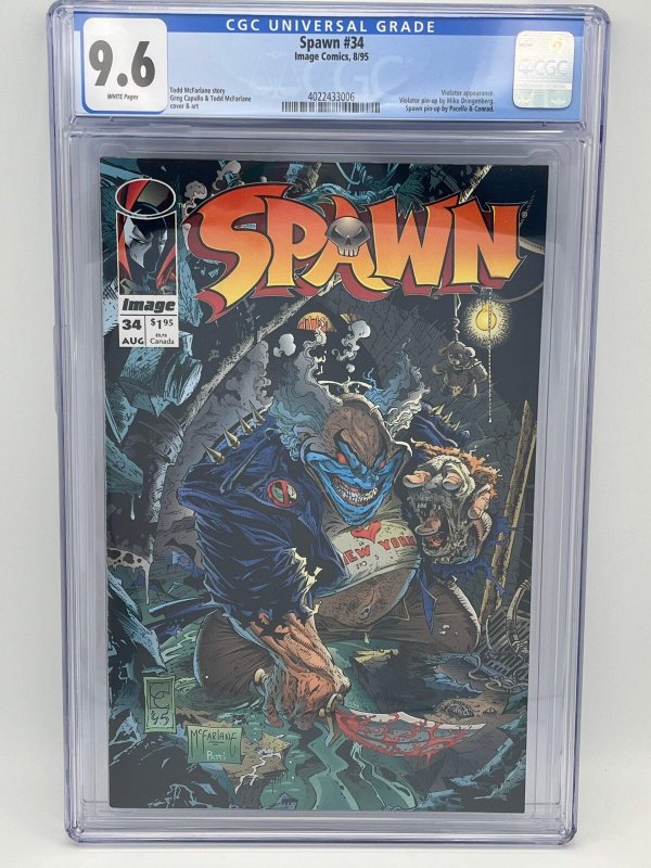 Spawn (1995) #34 - CGC 9.6 - Violator appearance