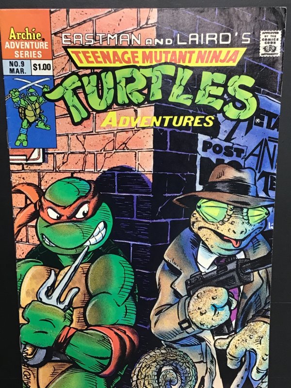 Teenage Mutant Ninja Turtles Adventures #9 Direct Edition (1990) (JH)