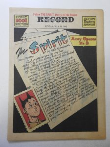 The Spirit #105 (1942) Newsprint Comic Insert Rare!