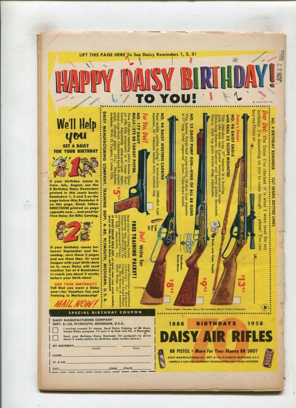 STRANGE ADVENTURES #95  (1.0/1.5) THE WORLD AT MY DOORSTEP!! 1958