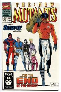 NEW MUTANTS #99 1991-ROB LIEFELD-1st FEARL / SHATTERSTAR