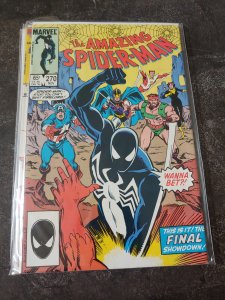 The Amazing Spider-Man #270 (1985) BLACK COSTUME HIGH GRADE