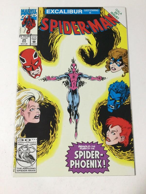 Spider-man 25 Fn/vf 7.0 1st Spider-phoenix Marvel