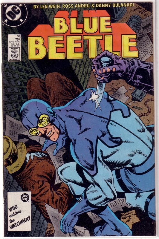 Blue Beetle   (DC vol. 1)   #16 VG