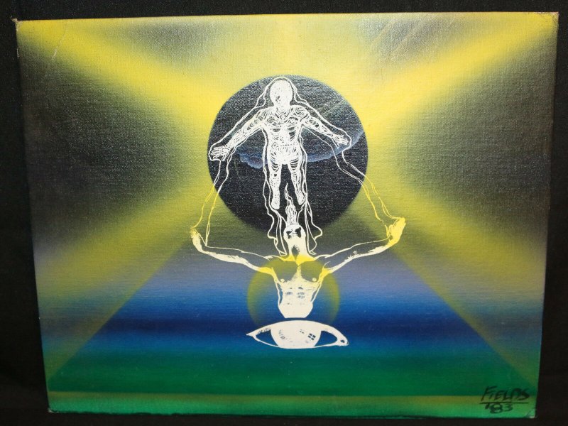 Astral Plane Painting - 1983 art by Fields