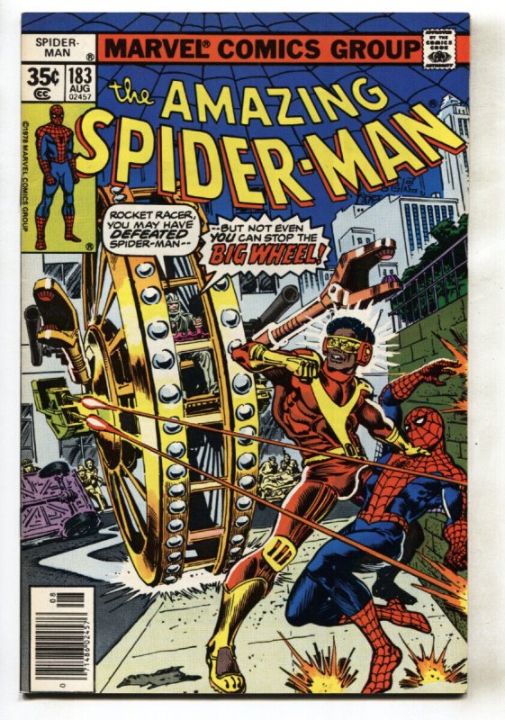 AMAZING SPIDER-MAN #183--1978--BIG WHEEL--MARVEL--VF/NM