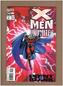 X-Men Unlimited #2 Marvel Comics 1993 MAGNETO VF+ 8.5