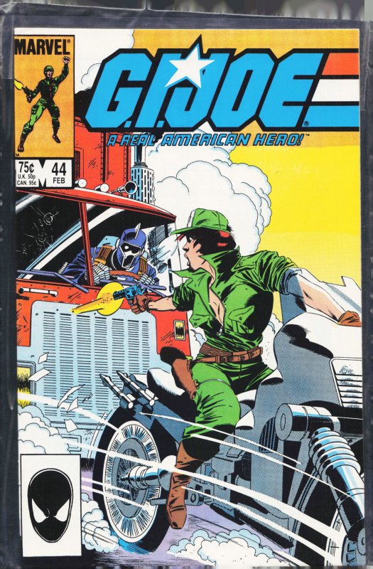 G.I. Joe: A Real American Hero #44 (1986) G.I. Joe [Key Issue]