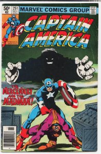 Captain America #251 (1980) Captain America