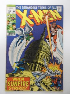 The X-Men #64 FN Condition! 1st Appearance of Sunfire!