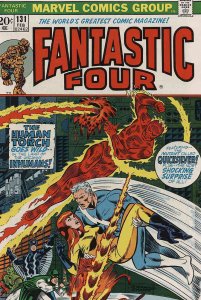 Fantastic Four (Vol. 1) #131 VG ; Marvel | low grade comic Steranko cover