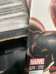 SUPERIOR SPIDER-MAN # 24 CASELLI VARIANT 1:50