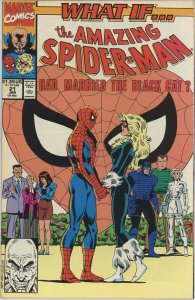 What If #21 (1989) - 9.0 VF/NM *What If Spiderman Married Black Cat* 