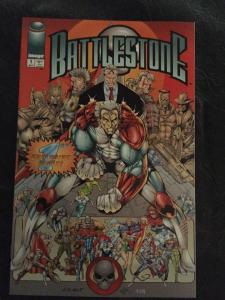 BATTLESTONE / LOT OF 2 / BOTH #1's / 1 IS A VARIRNT / IMAGE