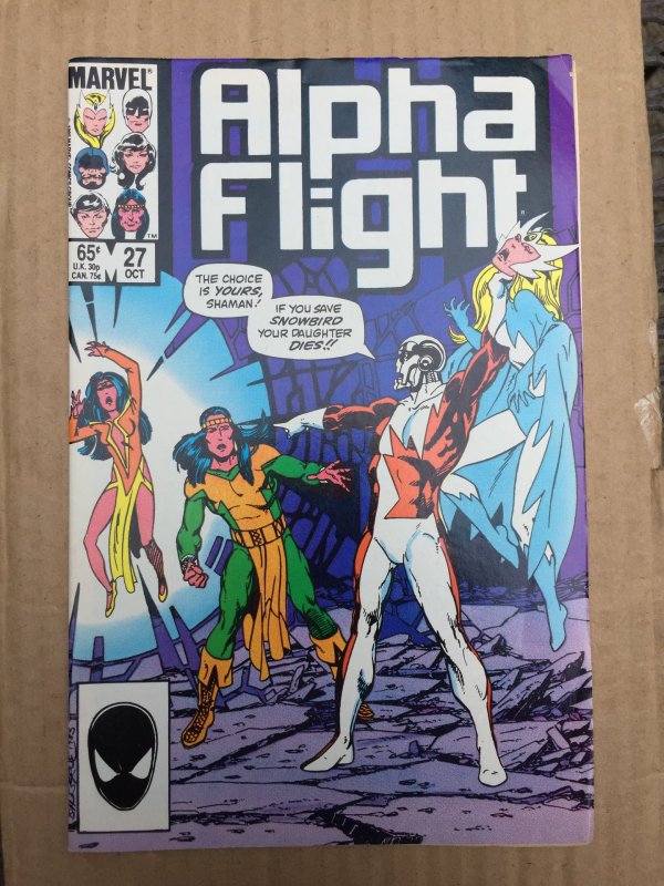 Alpha Flight #27 (1985)