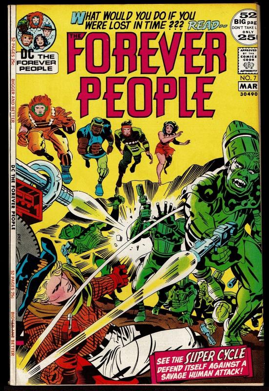 The Forever People #7 (Feb-Mar 1972, DC) VF