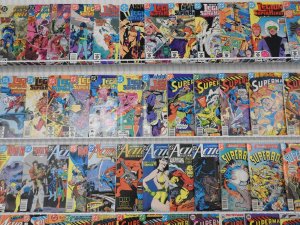 Huge Lot of 180+ Comics W/ Superboy, Aquaman, Superman Avg. VF- Condition!