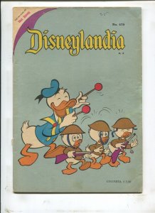 DISNEYLANDIA #479 FOREIGN ISSUE! (2.5) 1968