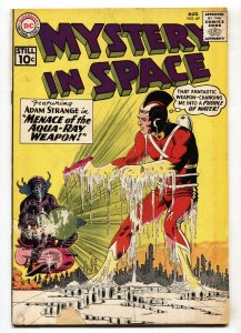 MYSTERY IN SPACE #69--1961--DC--ADAM STRANGE--comic book
