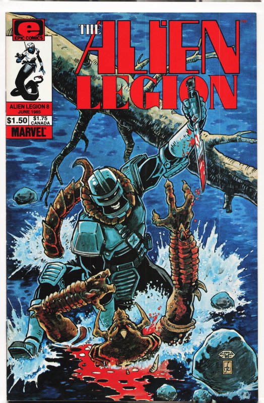 Alien Legion #8 (1985) Alien Legion