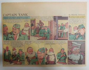 Captain Yank Sunday by Frank Tinsley from 8/8/1943 Size: 11 x 15 inches