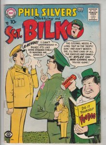 Phil Silvers Sgt. Bilko #8 (Aug-58) VG+ Affordable-Grade Sgt. Bilko