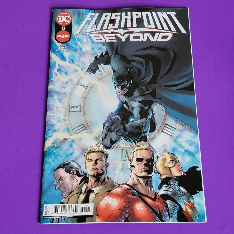 2022 new Geoff Johns FLASHPOINT BEYOND 0 Batman blood NM