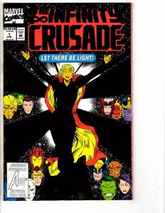 Infinity Crusade # 1 NM Marvel Comic Book Avengers Hulk Thor Iron Man Thanos AB2