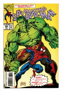 AMAZING SPIDER-MAN #382 (1993) MARK BAGLEY | DIRECT EDITION