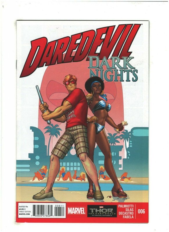 Daredevil Dark Nights #6 NM- 9.2 Marvel Comics 2014